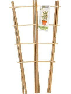 BAMBUSOVÝ ŽEBŘÍK NA PODPORU ROSTLIN 45 CM 3KS PROGARDEN