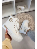 Dámské tenisky na platformě Bílé Meloria