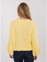 Jumper MI SW 1215.97 světle žlutý Jumper MI SW 1215.97 světle žlutý