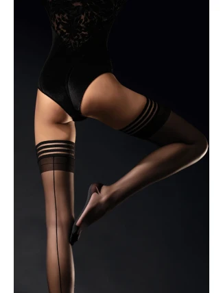 Dámské samodržící punčochy FEMME FATALE - 20 DEN Dámské samodržící punčochy FEMME FATALE - 20 DEN