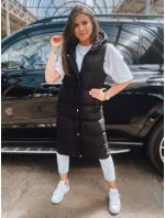 Dámská prošívaná vesta ELLA černá FashionStreet TY3030