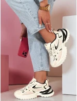 Dámské sportovní tenisky BLAZERO beige FashionStreet ZY0901 Dámské sportovní tenisky BLAZERO beige FashionStreet ZY0901