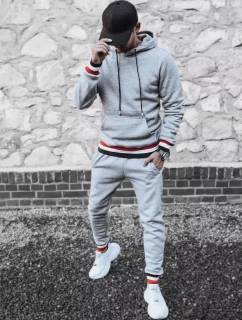 FashionStreet pánské světle šedé tepláky AX0663