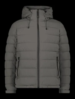 Pánská zimní sportovní zateplená bunda s kapucí CMP šedá (34K0167/E910)
