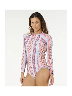 Dámský kostým RIP CURL Coastal Instincts UPF Surfsuit, vícebarevný
