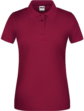 Daiber JN 873 Dámské pracovní bio piqué polo 02.0873 wine Daiber JN 873 Dámské pracovní bio piqué polo 02.0873 wine
