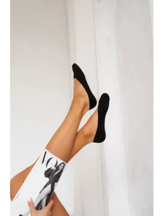 Dámské kotníkové ponožky Balerínky – černé