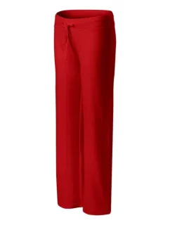 Comfort tepláky dámské červená