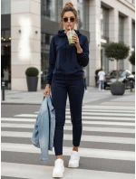 Dámská tepláková souprava MIGEL navy blue FashionStreet AY1084