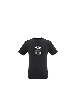 Tričko MILLET CDG CHAMONIX LOGO TS SS M černé Tričko MILLET CDG CHAMONIX LOGO TS SS M černé