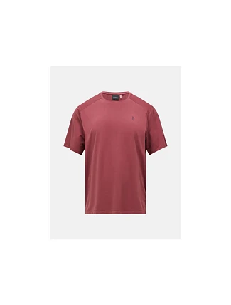 Pánské tričko PEAK PERFORMANCE M Repel T-Shirt, červená barva