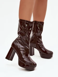 Boty na podpatku model 219265 Step in style