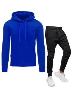 FashionStreet pánská modročerná tepláková souprava AX0629z