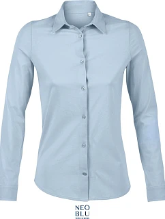 NEOBLU Balthazar Women Halenka s dlouhým rukávem 24.3199 soft blue