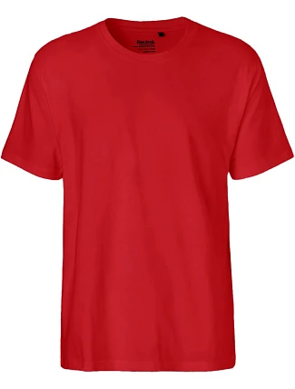 Neutral O 60001 Pánské tričko z těžké bio bavlny 77.6001 red Neutral O 60001 Pánské tričko z těžké bio bavlny 77.6001 red