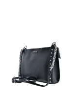 Kožená taška Messenger s cvočky Big Star KK574136 Černe