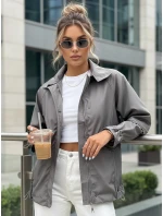 Dámská bunda ORLANDO tmavě šedá FashionStreet TY3609