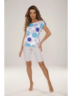 Pyžamo De Lafense 861 Amelia kr/r M-2XL Pyžamo De Lafense 861 Amelia kr/r M-2XL