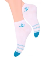 Dámské kotníkové ponožky Steven art.114 Dámské kotníkové ponožky Steven art.114