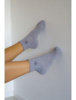 Dámské ponožky Milena 0200 Květ, lurex 37-41