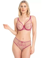 Dámské kalhotky Irina M300 fuchsia - Samanta