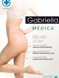 Gabriella Medica Relax 20 DEN Code 110 barva:béžová