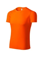 Pixel tričko unisex neon orange