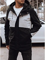 Pánská přechodná bunda TX4916 černo-šedá - FashionStreet Pánská přechodná bunda TX4916 černo-šedá - FashionStreet