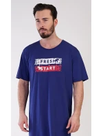 Pánská noční košile s krátkým rukávem Fresh start