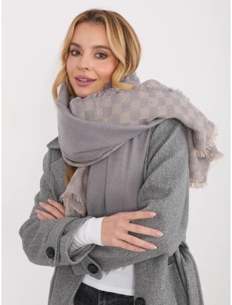 Šála AT SZ 16501.03 šedorůžová