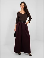 Kalhoty IT SP 17872.29 tmavě fialové