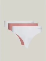 Dámské kalhotky 3Pack BRAZILIAN UW0UW03871 0R2 bílé/sv.béžové/růž - Tommy Hilfiger Dámské kalhotky 3Pack BRAZILIAN UW0UW03871 0R2 bílé/sv.béžové/růž - Tommy Hilfiger