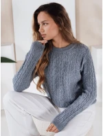 Dámský svetr BRAVINAi modrý FashionStreet MY2530