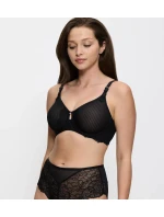 Dámská podprsenka Peony Florale W01 - BLACK - černá 0004 - TRIUMPH