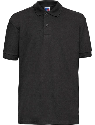 Russell Athletic 599B Dětské piqué polo z těžké bavlny 10.599B black
