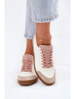 Dámské Kožené Tenisky Zazoo N1220 Bílé