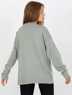 Dámský svetr D90039W90818A3 světle zelený