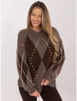 Svetr MI SW WM295.15 tmavě lila