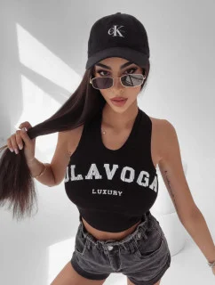 Dámský top 278026 černý - Ola Voga