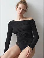Beauty Layers Top LSL Lurex - Black - TRIUMPH Black - TRIUMPH Beauty Layers Top LSL Lurex - Black - TRIUMPH Black - TRIUMPH