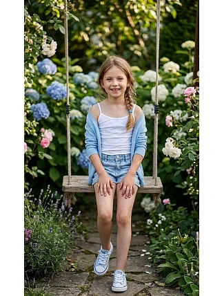 Dívčí tričko Donella 5371 w/r