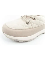 Lee Cooper dámská sportovní obuv zimní trekingová zateplená krémová ekologická kůže dámské