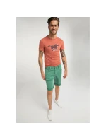 Pánské tričko Aaron C Print M 1009522 7103 - Mustang Pánské tričko Aaron C Print M 1009522 7103 - Mustang