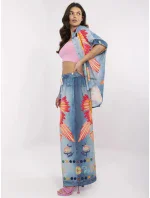 Kalhoty DHJ SP 19183 6.79 modrá