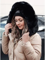 Dámská zimní prošívaná dlouhá bunda WINTERACT béžová FashionStreet TY4777