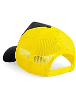 Beechfield B 640 5 panelová Trucker kšiltovka 53.0640 black/yellow