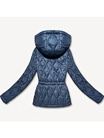 Dámská lehká bunda s kapucí Minority blue (B25-510-30)