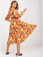 Šaty DHJ SK 15163.84 oranžová