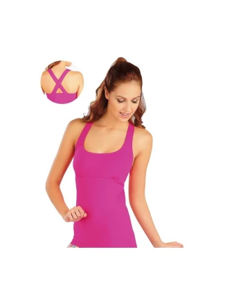 Dámské růžové sportovní tílko A6101 - Litex Dámské růžové sportovní tílko A6101 - Litex