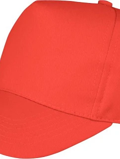Result Headwear RC 084X 5 panelová kšiltovka 28.084X red